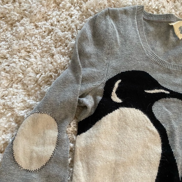 Anthropologie"Emperor Kiss"  Penguin Sweater [Small] - Picture 4 of 16